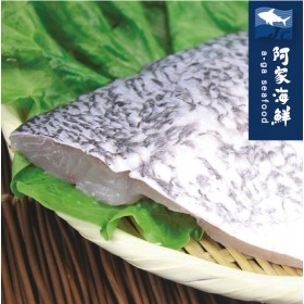 【阿家海鮮】台灣嚴選特級大鱸魚片350g±10%/片